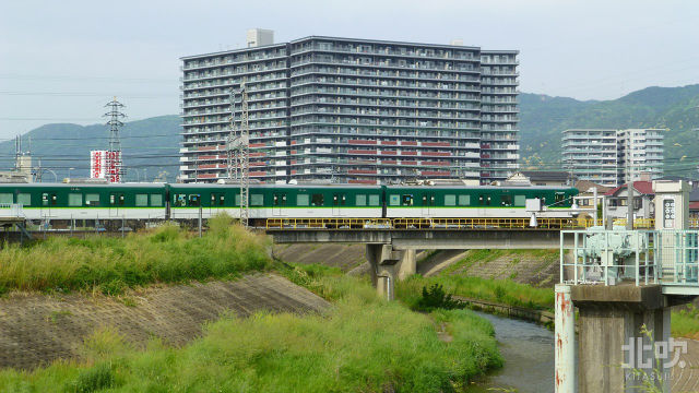 山科川放流ゲート周辺