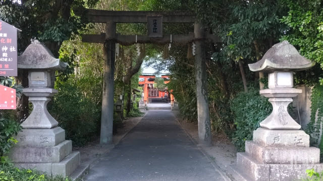 許波多神社(五ケ庄)